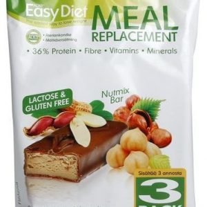 Ackd Easy Diet Patukka Nutmix 3-Pack