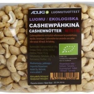 Aduki Luomu Cashewpähkinä 1 Kg