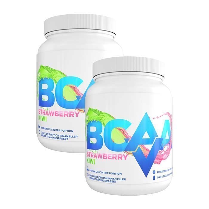 Aldrig Vila 2 x AV BCAA 500 g Strawberry Kiwi