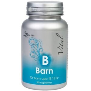 Alpha Plus Barn Vital 60 pureskelutablettia
