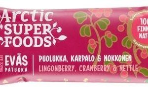 Arctic Superfoods Eväspatukka Puolukka-Karpalo-Nokkonen