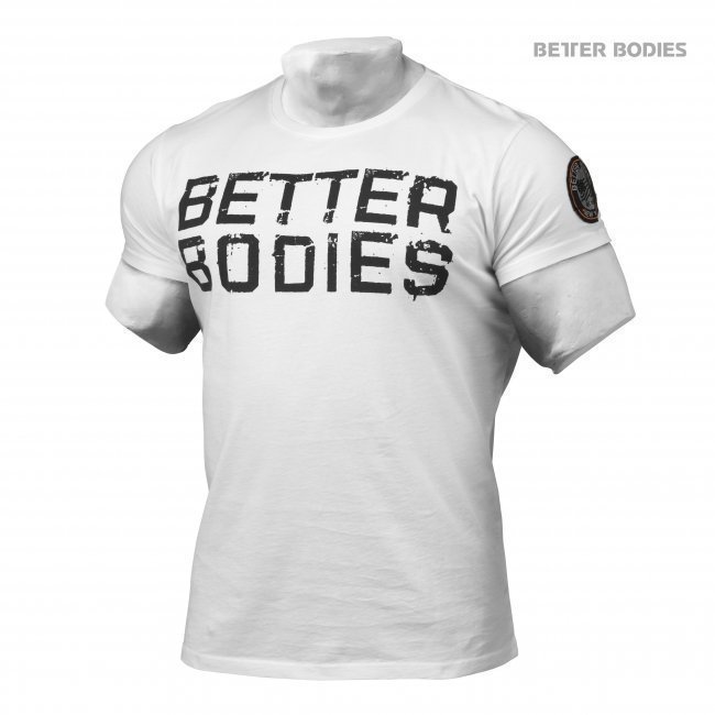 Better Bodies Basic Logo Tee white