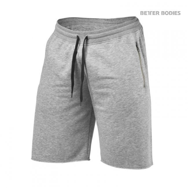 Better Bodies Big Print Sweatshort grey