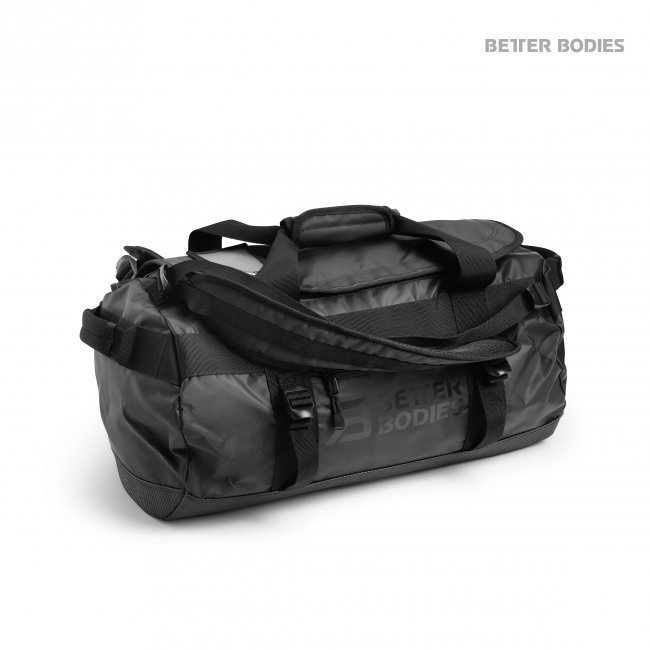 Better Bodies Black BB Duffel Bag