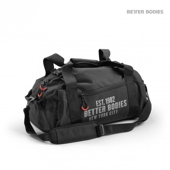 Better Bodies Black BB Gym Bag