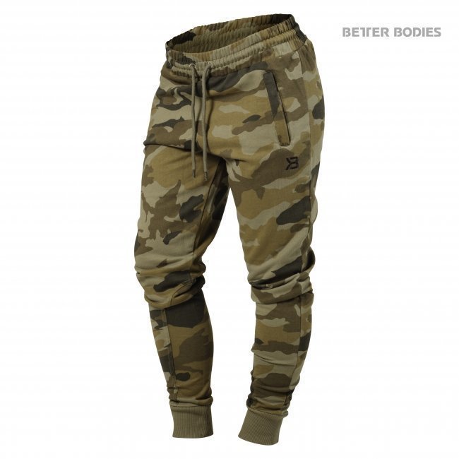 Better Bodies Jogger Sweat Pants green camo