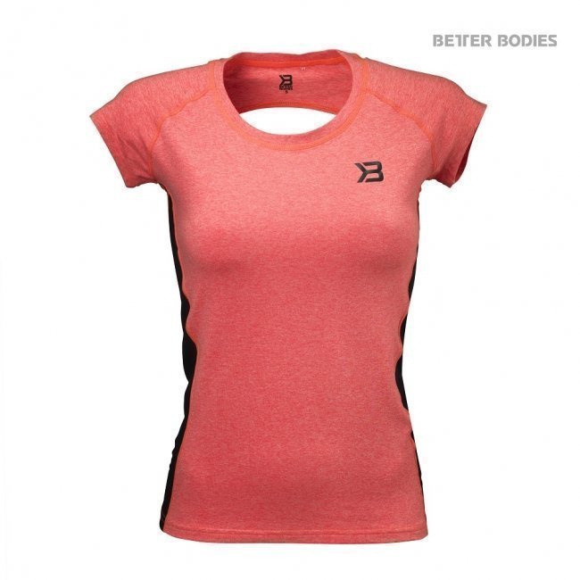 Better Bodies Performance Soft Tee coral