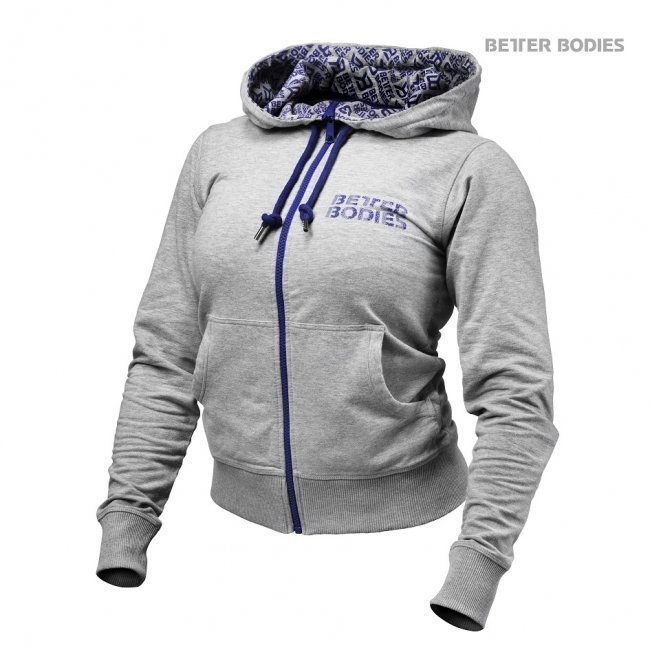 Better Bodies Soft Logo Hoodie grey