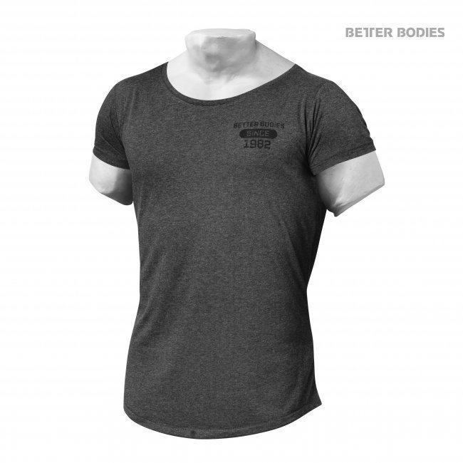 Better Bodies Tribeca tee Antracite