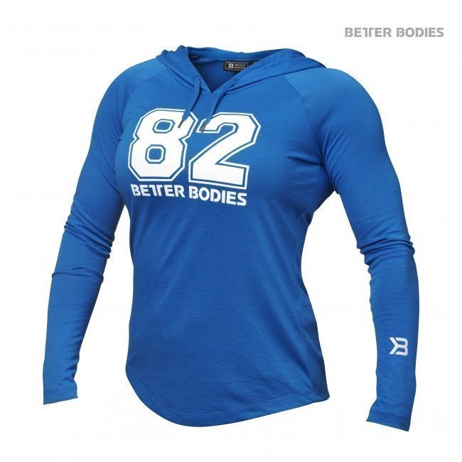 Better Bodies Varsity Hoodie blue