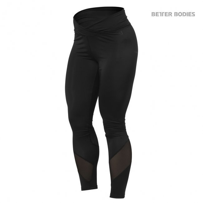 Better Bodies Wrap Tights black