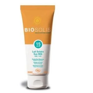 Biosolis Aurinkoemulsio Kasvoille Ja Vartalolle Spf 15