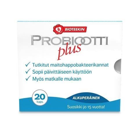 Bioteekin Probiootti Plus Kapselit