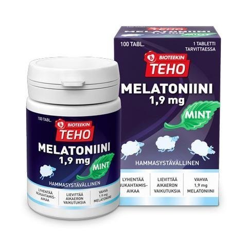 Bioteekin Teho Melatoniini Mint