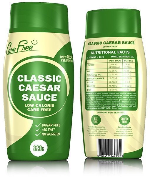 Care Free Foods Classic Caesar Sauce