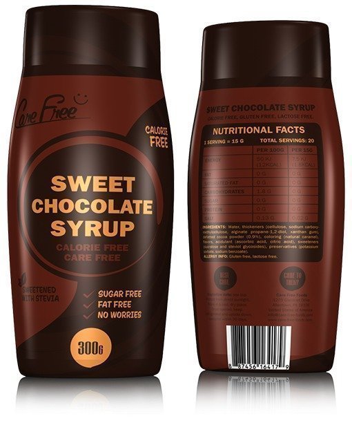 Care Free Foods Sweet Chokolate Syrup