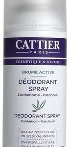 Cattier Paris Deodorantti Spray Kardemumma-Patsuli