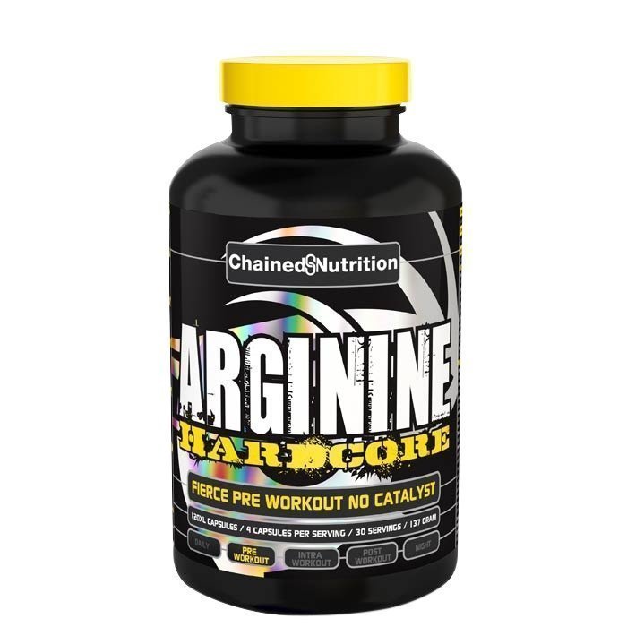 Chained Nutrition Arginine Hardcore 120 XL-caps