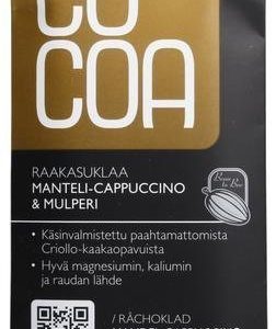 Cocoa Luomu Raakasuklaa Manteli-Cappuccino & Mulperi