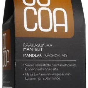 Cocoa Luomu Raakasuklaapäällysteiset Mantelit
