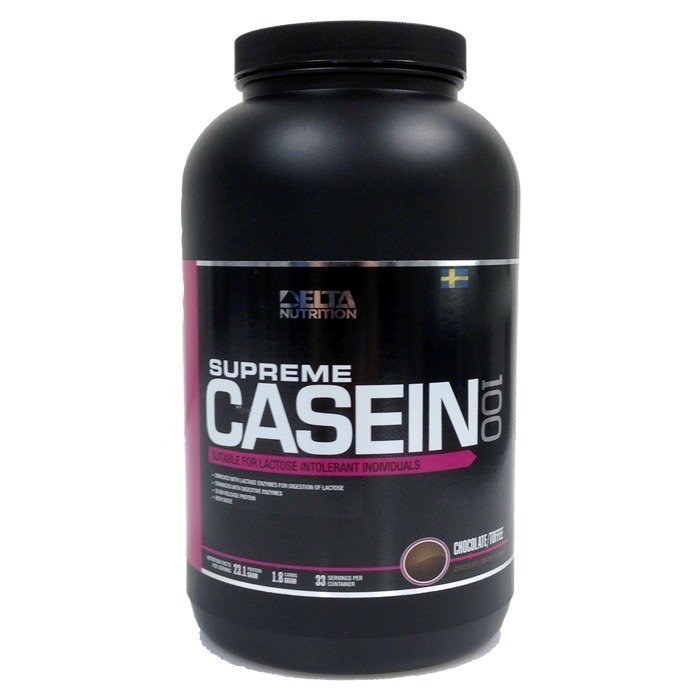 Delta Nutrition Supreme Casein 100 1000 g Chocolate Toffee