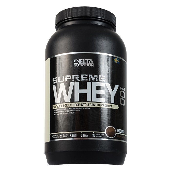 Delta Nutrition Supreme Whey 100 900 g Chocolate