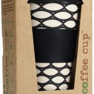 Ecoffee Cup Basket Weave Black