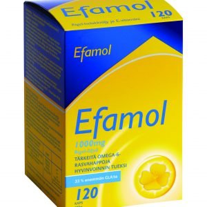 Efamol 120 Kaps Helokkiöljy+E