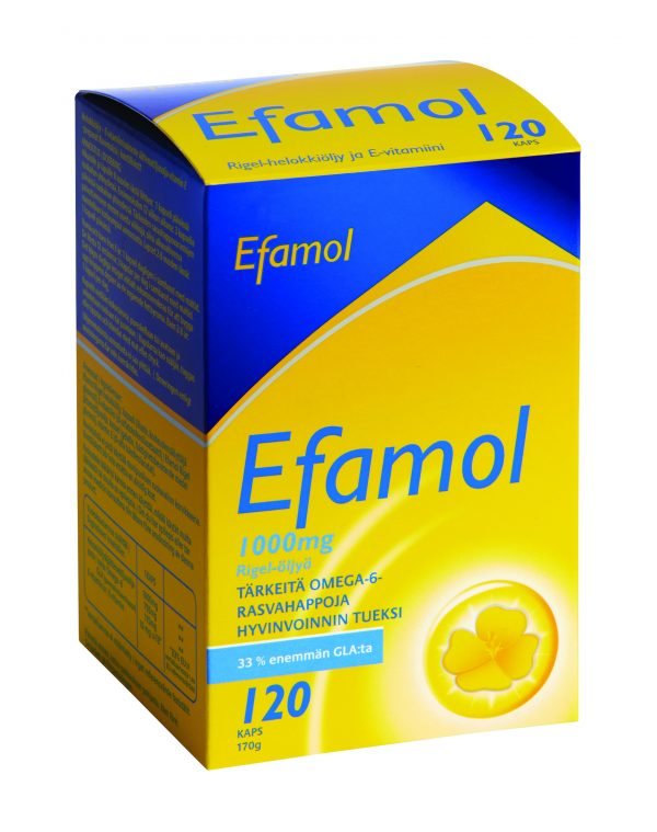 Efamol 120 Kaps Helokkiöljy+E