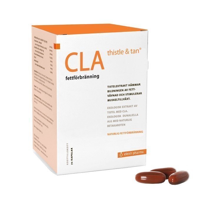 Elexir Pharma CLA Thistle and Tan 72 kapselia