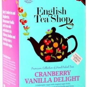 English Tea Shop Luomu Karpalo-Vaniljatee