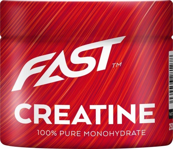 Fast Creatine Kreatiinimonohydraattijauhe 250 G