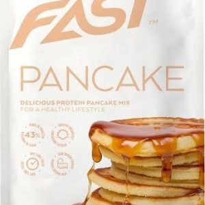 Fast Protein Pancake Mix Vaahterasiirappi