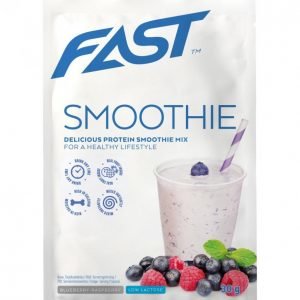 Fast Protein Smoothie Mix Mustikka-Vadelma