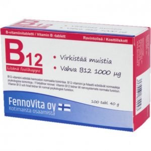 Fennovita B12-Vitamiini Plus Fooli 100 Kpl