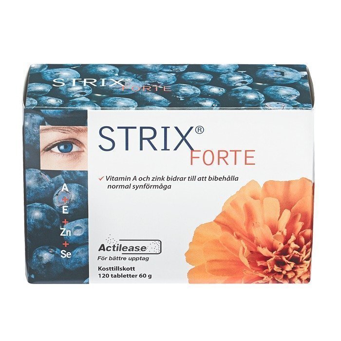 Ferrosan Strix Forte Mustikkauute 120 tablettia