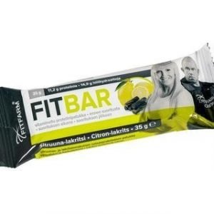 Fitfarm Fit Bar Sitruuna-Lakritsi