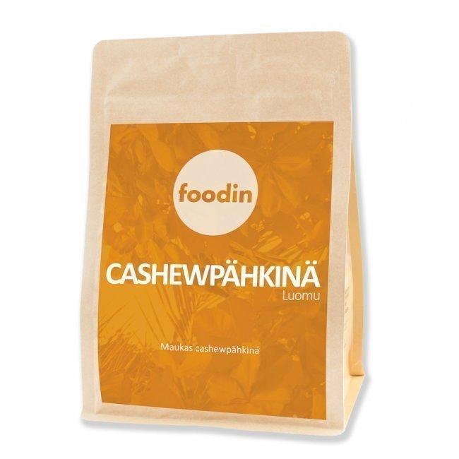 Foodin Cashewpähkinä luomu