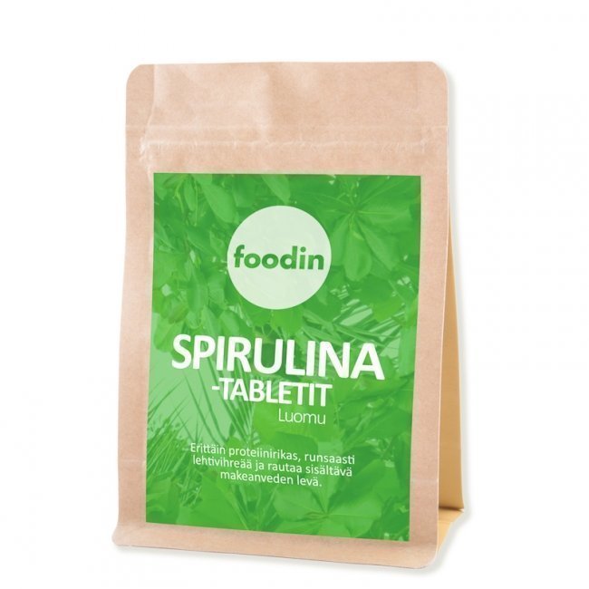 Foodin Spirulina-tabletit