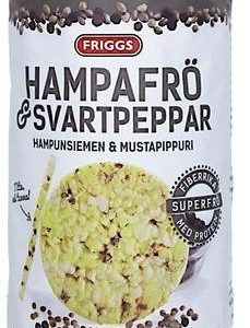 Friggs Ohut Maissikakku Hampunsiemen & Mustapippuri