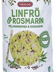 Friggs Ohut Maissikakku Pellavansiemen & Rosmariini