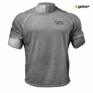 GASP Heritage Raglan Tee black