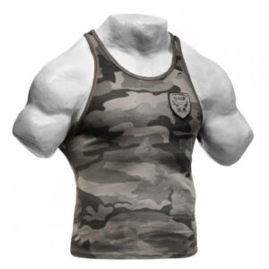 GASP Utility Rib T-Back Grey