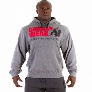 Gorilla Wear Classic Hooded Top harmaa