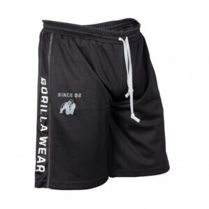 Gorilla Wear Functional Mesh Shortsit musta/valkoinen