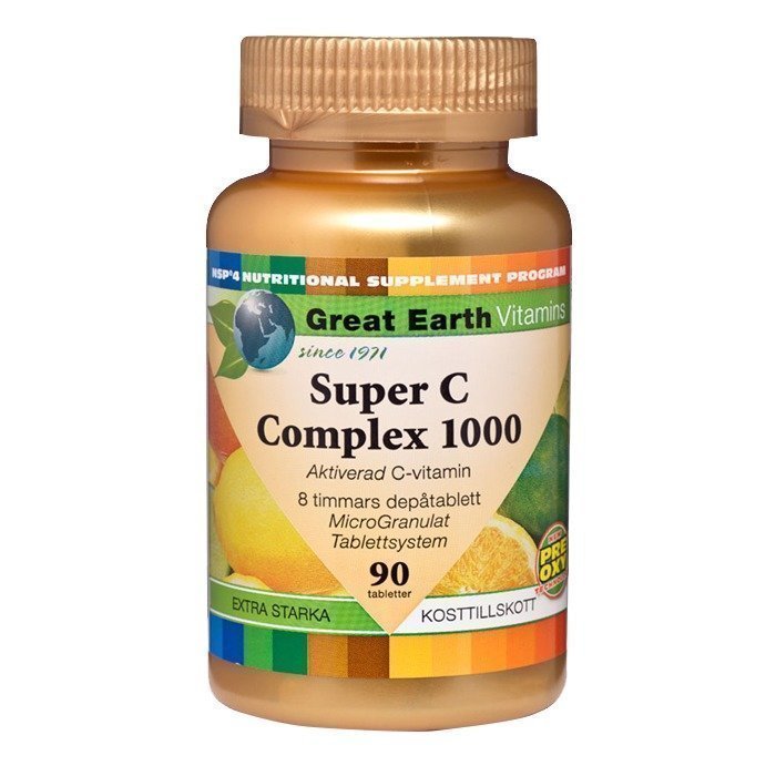 Great Earth Super C-Complex 1000 mg 90 tabs