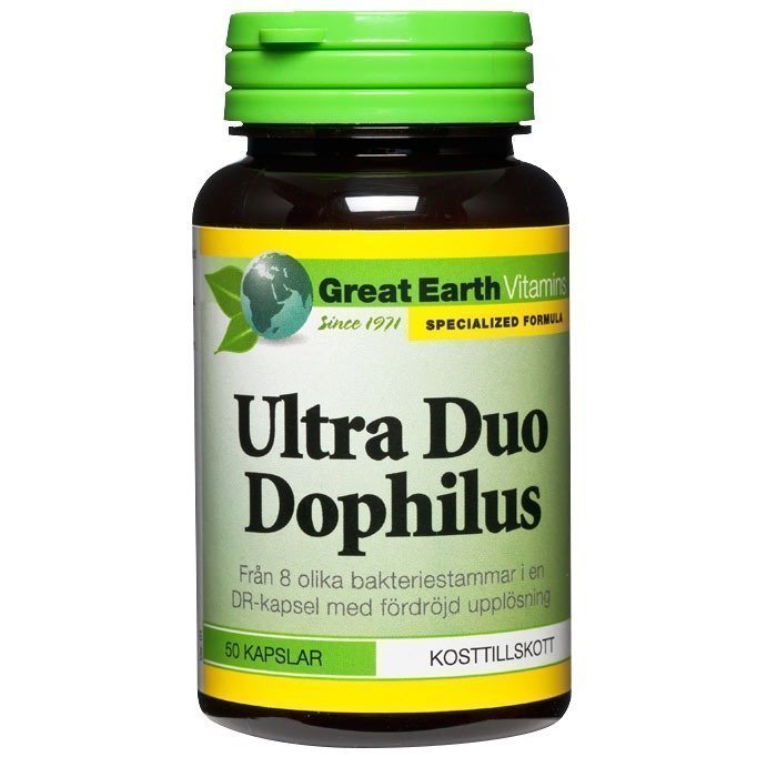 Great Earth Ultra Duo Dophilus 50 kapselia