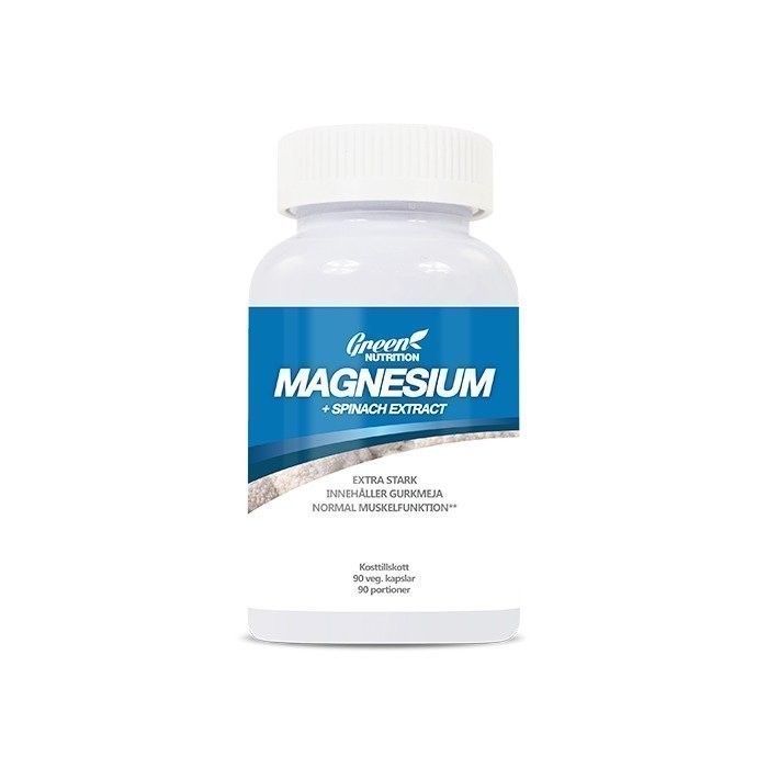 Green Nutrition Magnesium+ Spinach Extract 90 caps