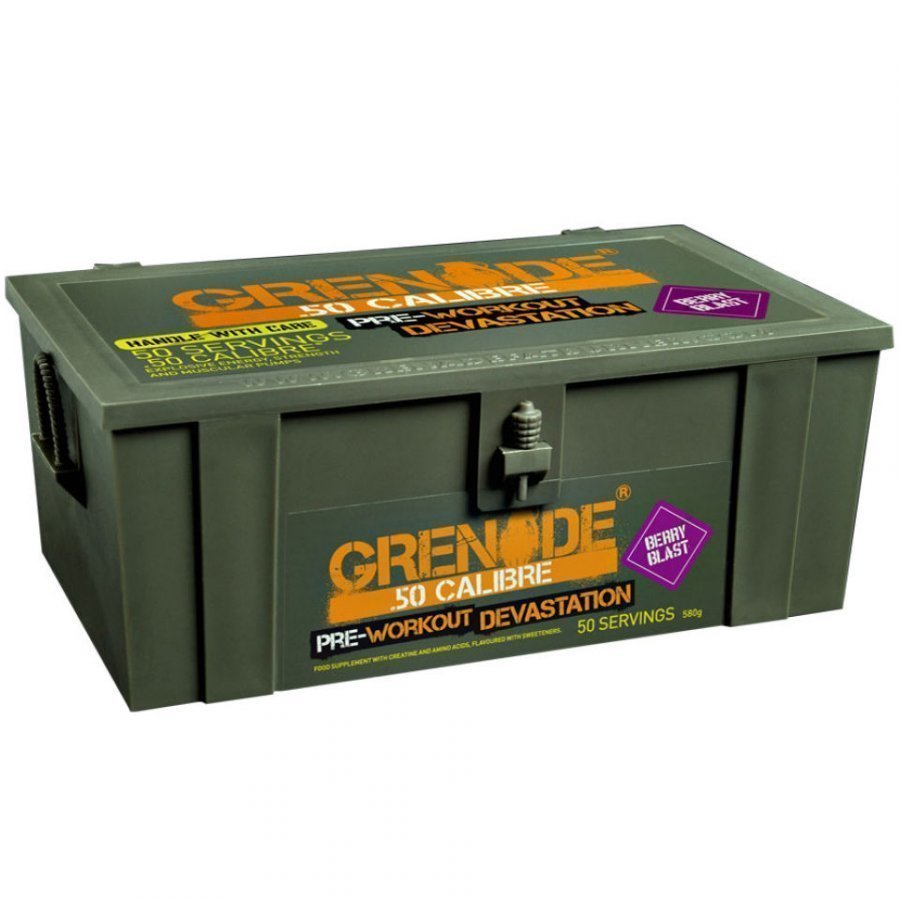 Grenade 50 Calibre Ammo Box 580 G Sachets Lemon Raid