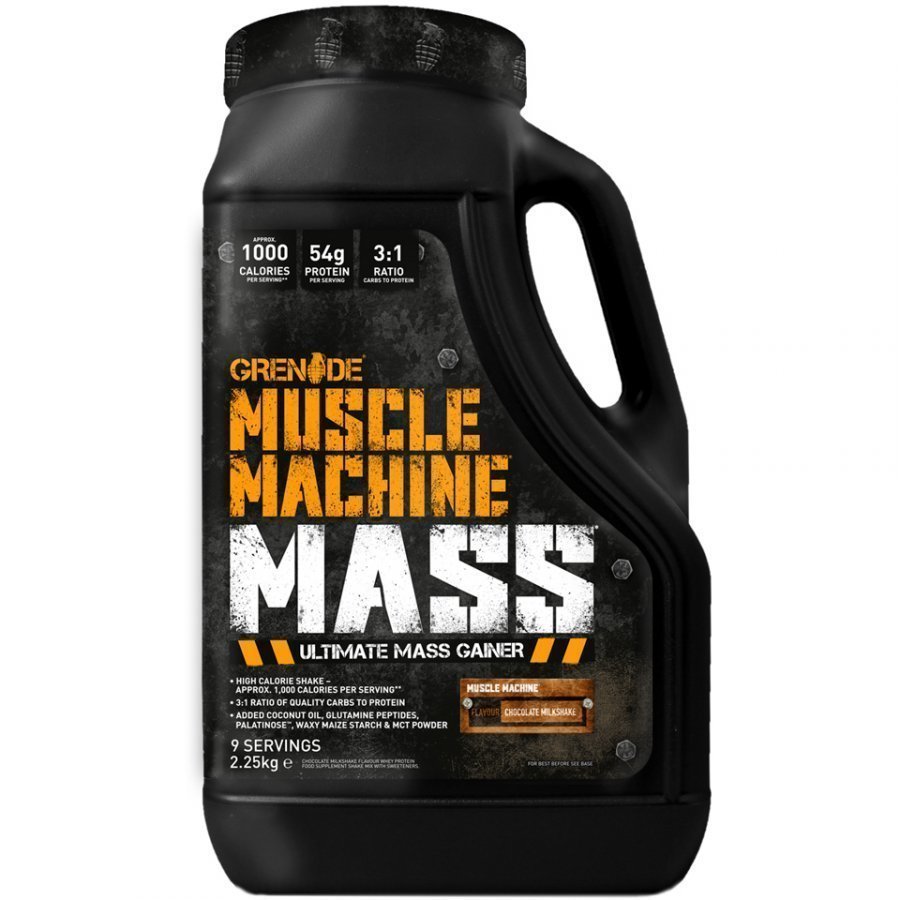 Grenade Muscle Machine Mass 5.7 Kg Tuubi Chocolate